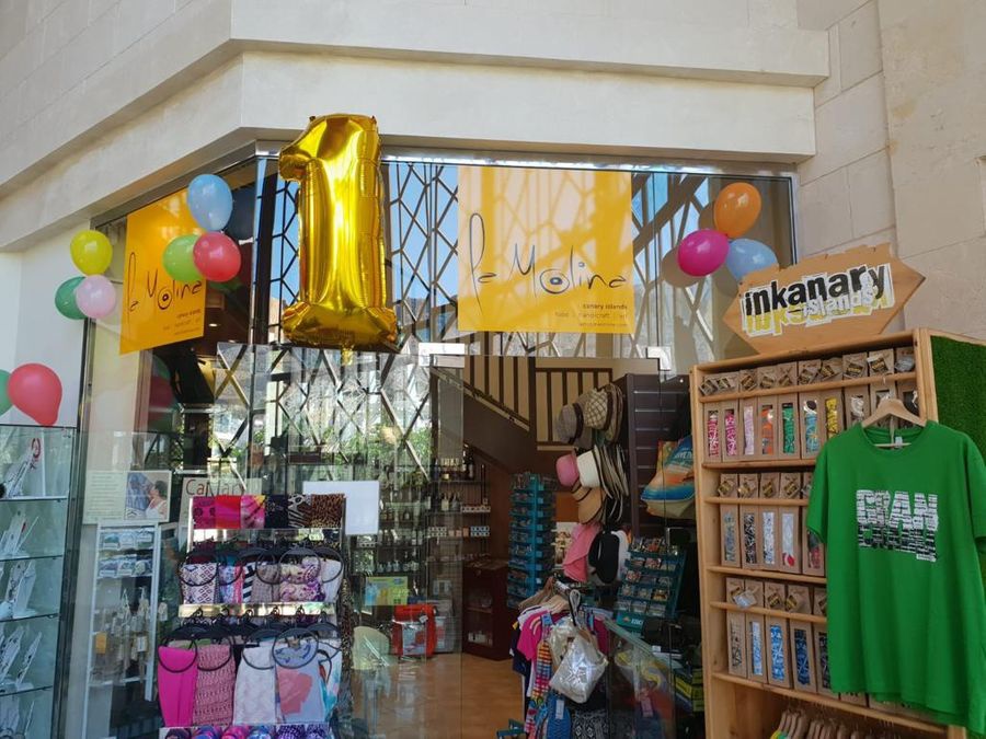 Nuestra tienda La Molina Artesanía cumple un año en Cordial Mogán Playa