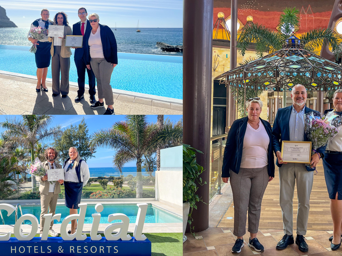 Tour operator Apollo recognises the excellence of Cordial Hotels & Resorts