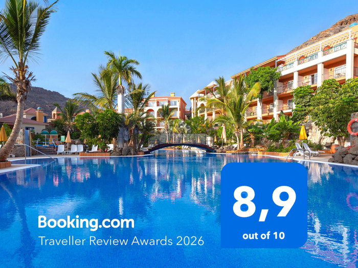 Hotel Cordial Mogán Playa has been distinguished with the Traveller Review Award 2026 granted by Booking.com