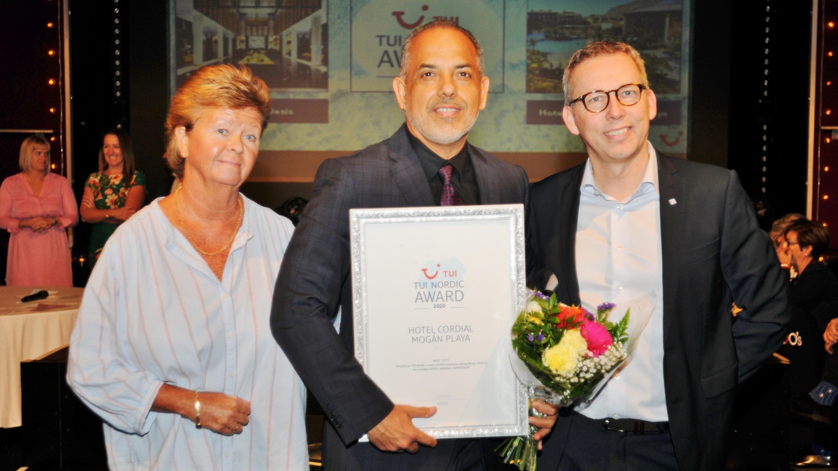 TUI Nordic distingue al Hotel Cordial Mogán Playa con su Silver Award