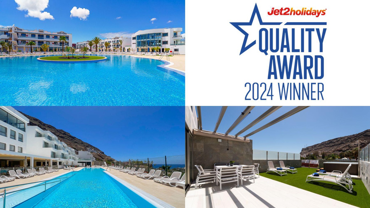Tres establecimientos de Cordial Hotels & Resorts, galardonados por el turoperador británico Jet2Holiday