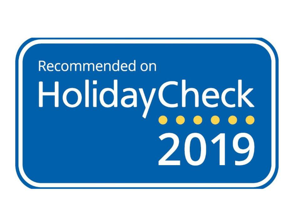Six établissements de beCordial Hotels & Resorts lauréats des HolidayCheck 2019
