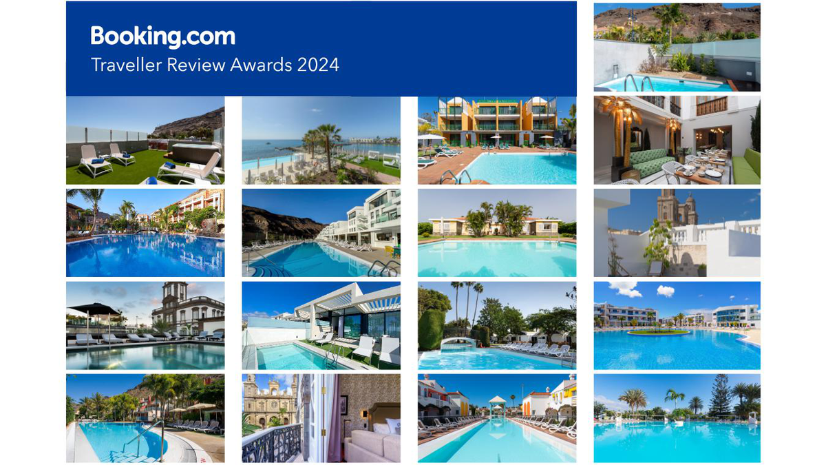 Todos los establecimientos de Cordial Hotels & Resorts reciben el Traveller Review Award 2024 de Booking.com