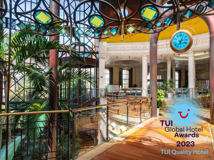 El Hotel Cordial Mogán Playa recibe el TUI Global Hotel Award Quality Hotel 2023