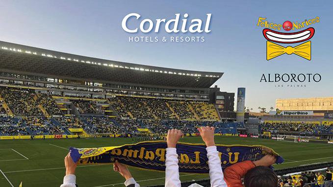 Cordial Hotels & Resorts, entusiasta patrocinador de la UD Las Palmas, ha donado 26 entradas a la Asociación “Felices co
