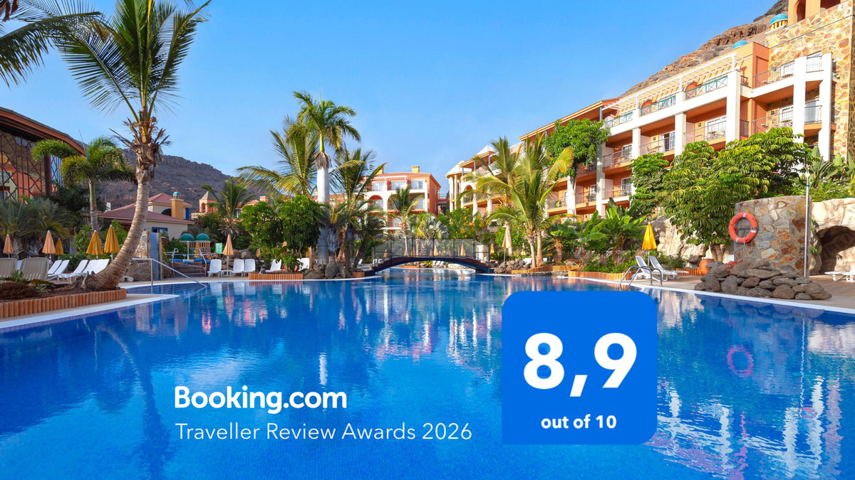 Hotel Cordial Mogán Playa has been distinguished with the Traveller Review Award 2026 granted by Booking.com